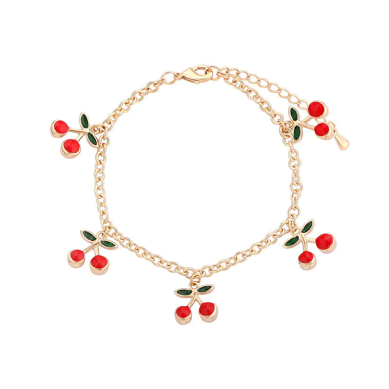 Cherry Bracelet for Women